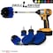 Drill Brush Power Scrubber By Useful Products 7 in W 5 in L Brush, Blue B-542OMS-2L-7X-QC-DB - alternate 6